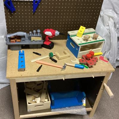 Sale Photo Thumbnail #220: Toy bench with toy tools