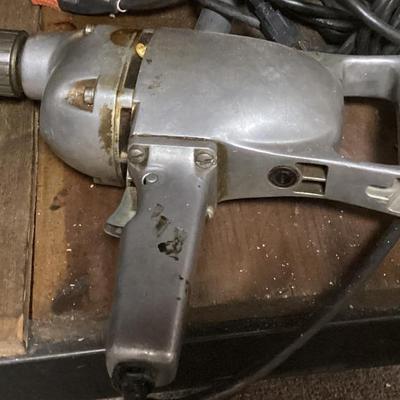 Sale Photo Thumbnail #189: Vintage corded electric drill