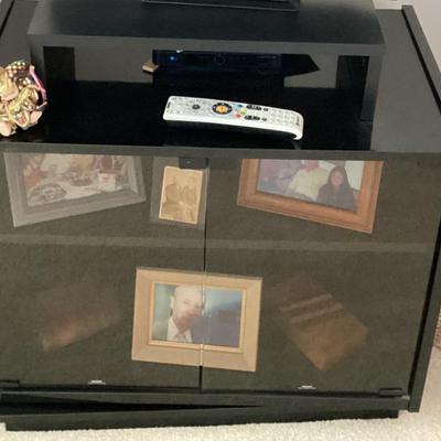 Sale Photo Thumbnail #263: Black tv stand
