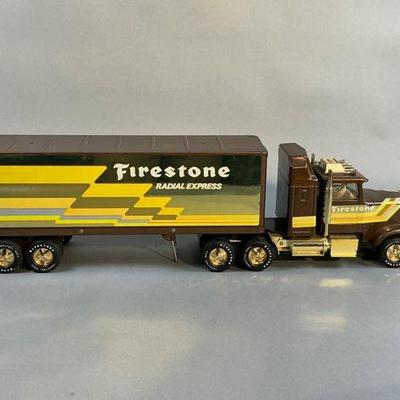 Nylint Firestone Semi Truck and Trailer