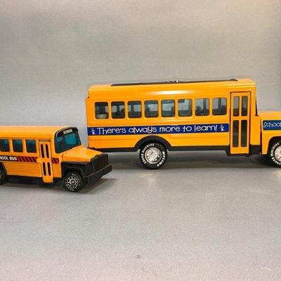 Buddy L and Nylint School Bus