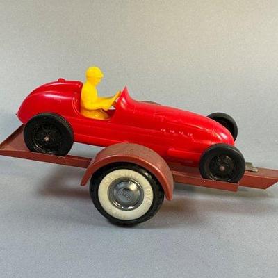 Nylint Speedway Special Race Car and Trailer