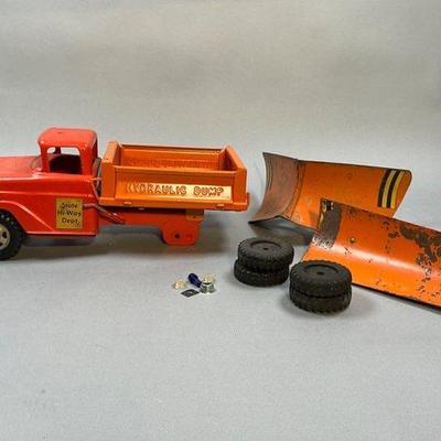 Tonka Hi-Way Side Dump with Blade and Plow