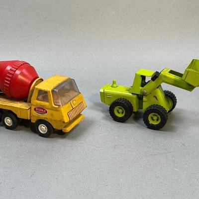 Tonka and Buddy L construction vehicle
