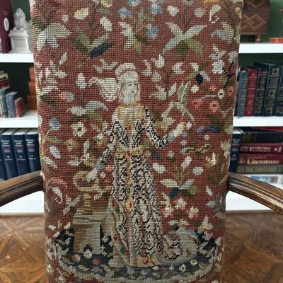 Louis Philippe needlepoint chairs