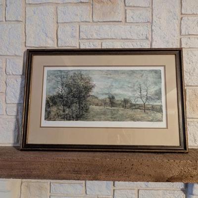 Bertrand Gantner lithograph signed