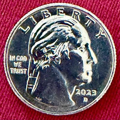 Jovita Idar Quarter 2023 Rare D Mint Error Coin Reading In Cod We Trust