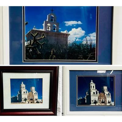Mission San Xavier del Bac Framed Photographs