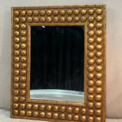 Mid-century Italian Giltwood Wall Mirror 