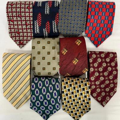 (10) Men’s Silk Ties