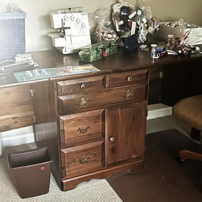 Sale Photo Thumbnail #309: unique desk with drop down sides
