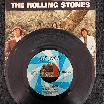 335: The Rolling Stones – “Paint It, Black” / “Stupid Girl” 45 RPM Vinyl Single (London Records)