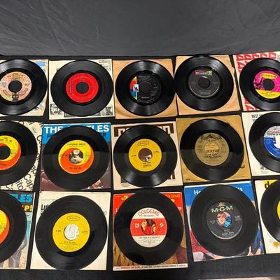 545: 15 Rock, R&B, and Pop 45’s