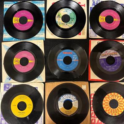 530: Vintage 1960s Rock, Soul & Motown 45 RPM Singles – Donovan, Four Tops & More (9 Records)