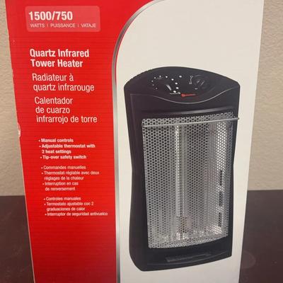 554: Utiltech Infrared Tower Heater - Tested And Working