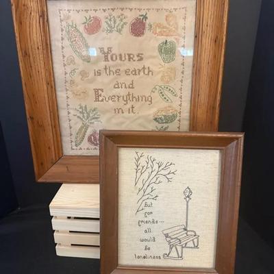 Hand Crafted Framed Artwork