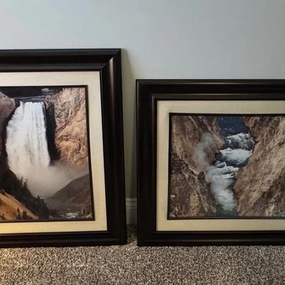 Two Framed Prints Featuring Water Scenes