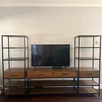 Three Piece Modern Entertainment Center