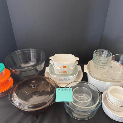 Vintage Pyrex, Corning Ware, And Other
