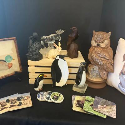 Various Animals Decor And Statues