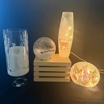 Natured Theme Lamps And Candles