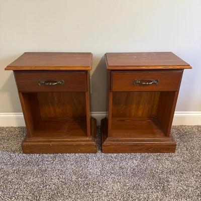 Pair Of Nightstands End Tables