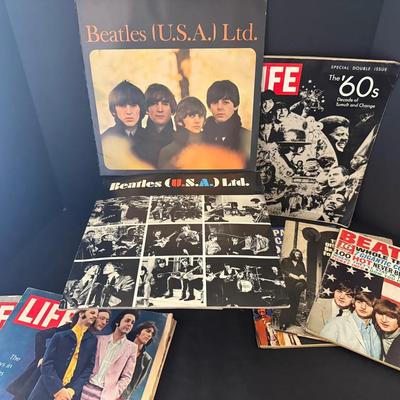 Vintage Publications Showcasing The Beatles