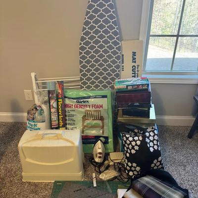 Sewing Lot And Ironing Set
