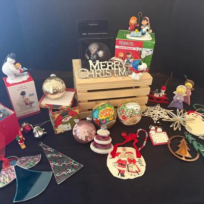 Hallmark And More Christmas Variety Ornaments