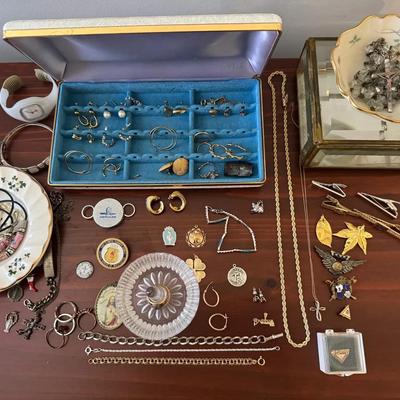 Lot Of Costume, Jewelry, And More