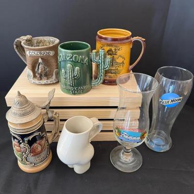 Various Mugs, Stein Glasses
