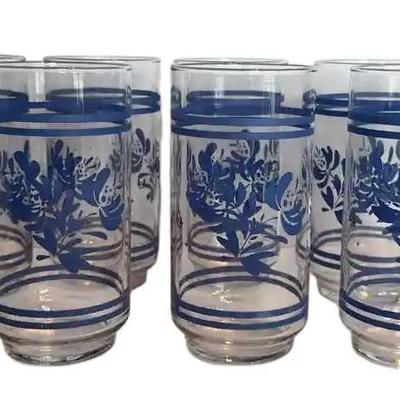Pfaltzgraff 14oz Cooler Glassware Yorktowne Pattern