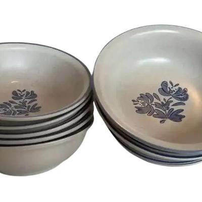 9 Pfaltzgraff Yorktowne 6” Bowls 