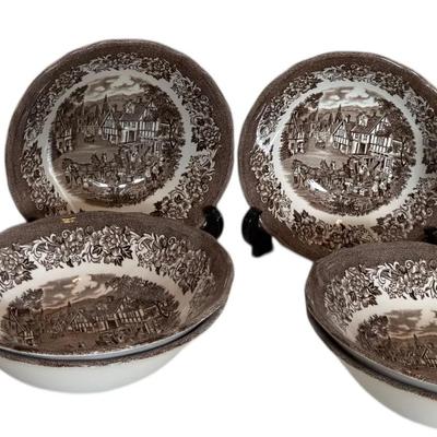 Royal Staffordshire Bowls J&G Meakin (Stratford Stage) 6.25"