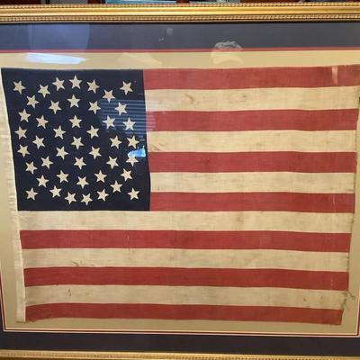 Rare Pattern - 44 Star American Flag July 4, 1891 To July 3, 1896 -3rd Party Shipping Only