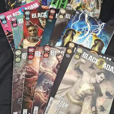 Green Lantern (4), Black Adam (13) and Green Arrow (2) DC Comic Books 