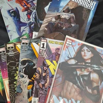 Moonknight (6) and Nyx (6) Marvel Comic Books (‘24/‘25)