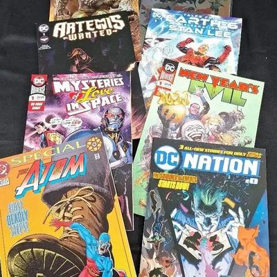 Variety of DC (8) Comic Books