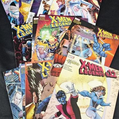 Exceptional X-Men (2) and X-Men Legends (12) (2020s) Marvel Comic Books