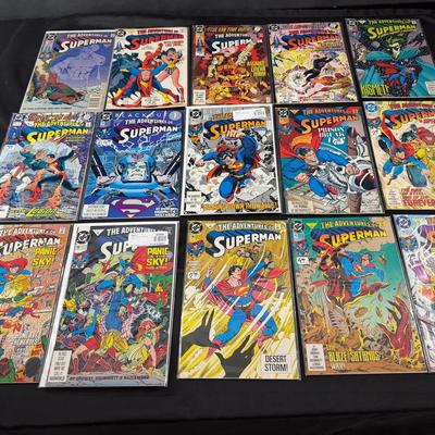 The Adventures Of Superman 20 DC Comic Books (1991-1992)