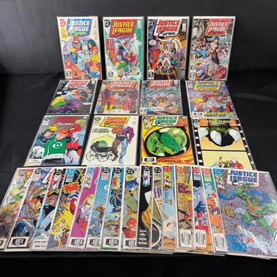 (DC) Justice League Europe (27) Comic Books - Issues #1-28 (INCOMPLETE) (1989-1991)