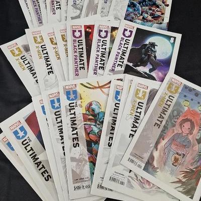 The Ultimate Comic Books (with Other Ultimate Spin-offs) - Marvel
