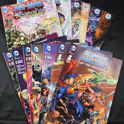 DC Universe VS Masters of the Universe (7) and He-Man/Thundercats (6) (2010s)
