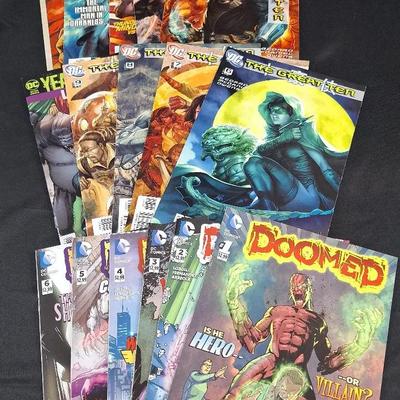 The Great Ten, Doomed and Year of the Villain: Lex Luthor (16 DC Comic Books)