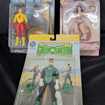 DC Action Figures - Kids Flash - DC Wonder Woman - Hard Traveling Heroes Green Lantern 