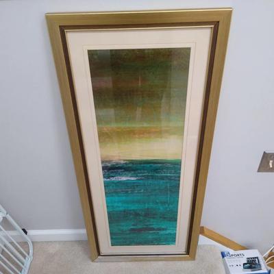 Tall and skinny framed art