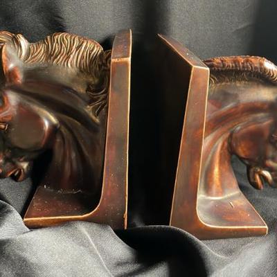 Vintage Horse bookends
