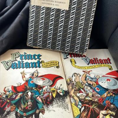 Vintage Prince Valiant Books
