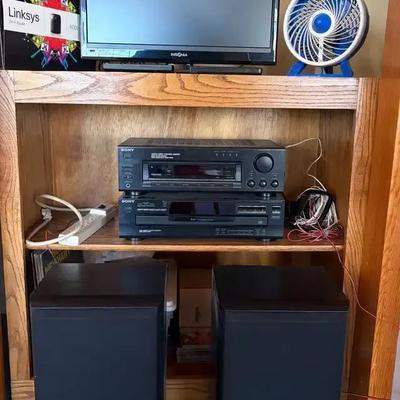 Insignia TV, Speaker Set, And Stereos 