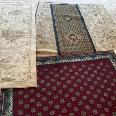 5 Hallway Rug Sizes from 7 1/2’ - 7’Long x 28” - 2’) Esteem Rug(64” x 46”) 